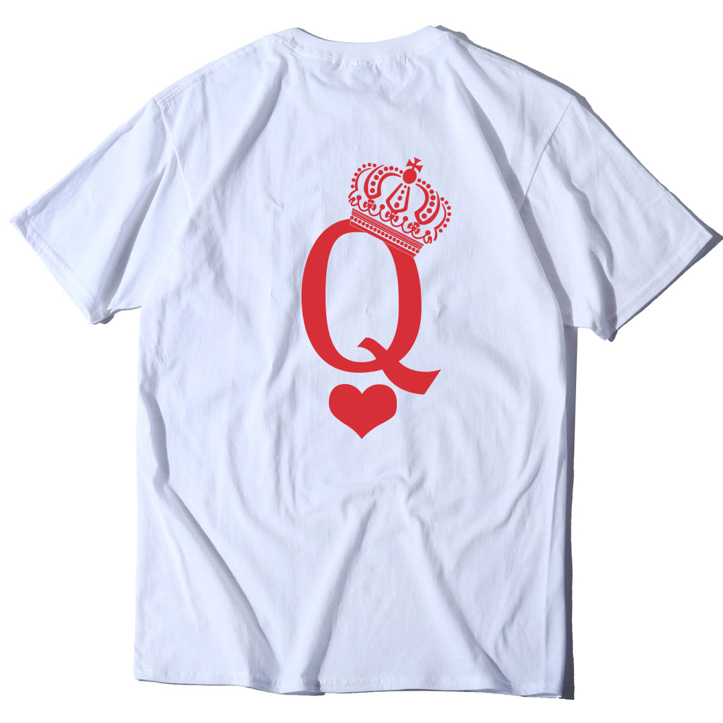 King queen t shirt couple