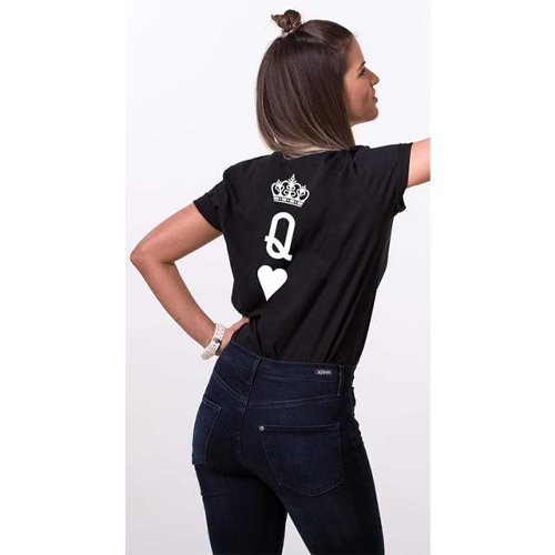 King and queen couple shirts