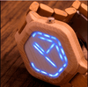 Wooden Led Watch