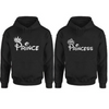 Matching Hoodie For Couples Prince and Princess