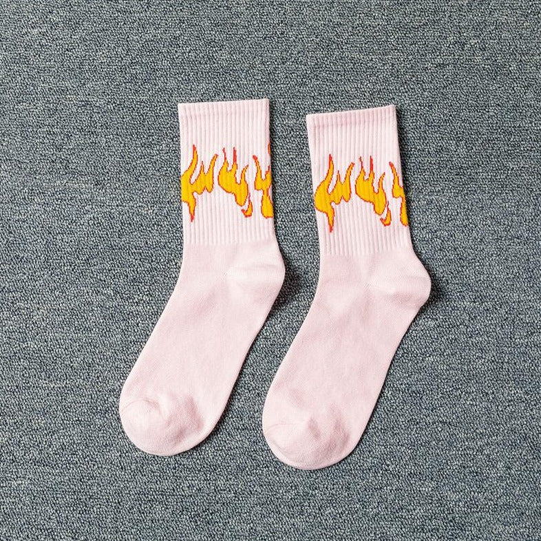 Flame matching socks