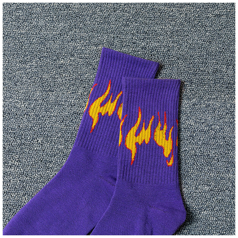Flame matching socks