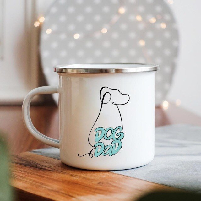 Dog Mom and Dad Mugs