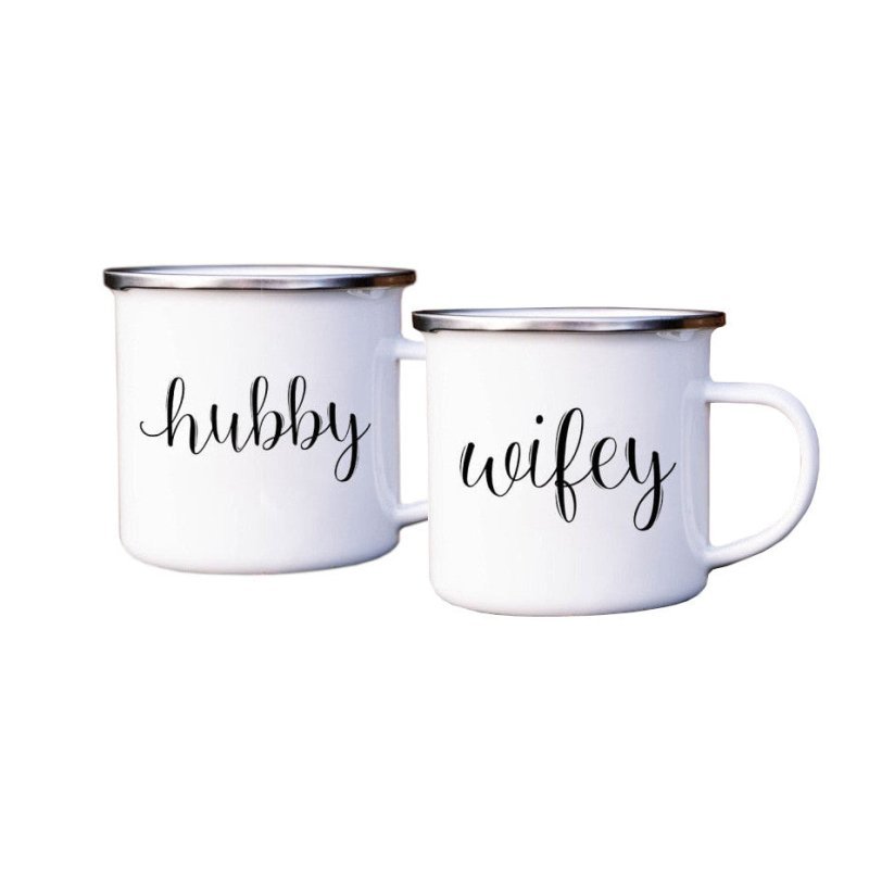 Hubby Wifey Mugs