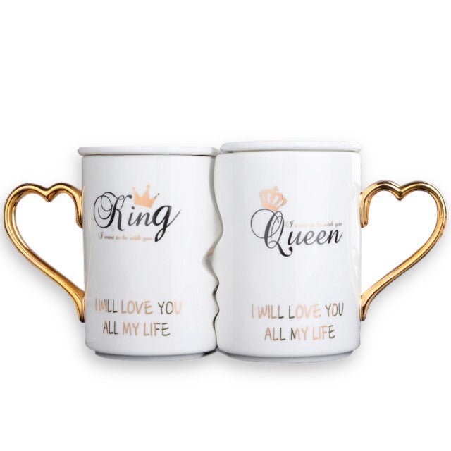 King and Queen Mug Set