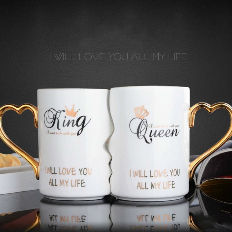 King and Queen Mug Set