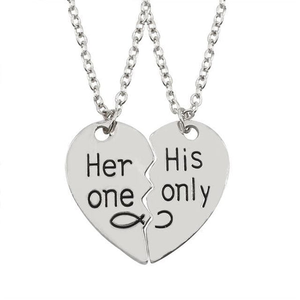 His sale hers necklace