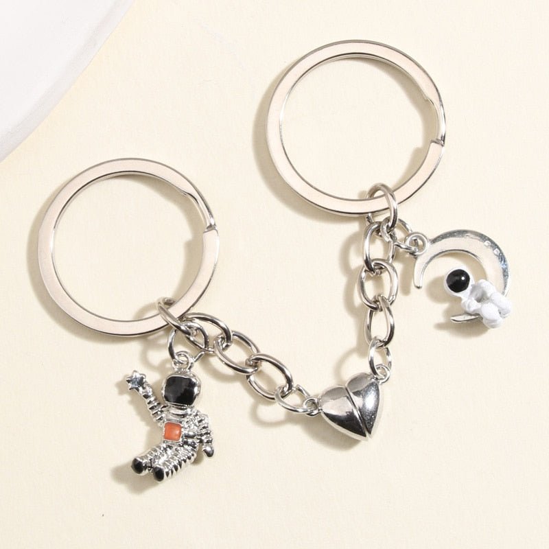 Astronaut Matching Keychain