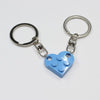 Lego Heart Keychain for Two