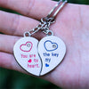 You Are The Key To My Heart Keychain