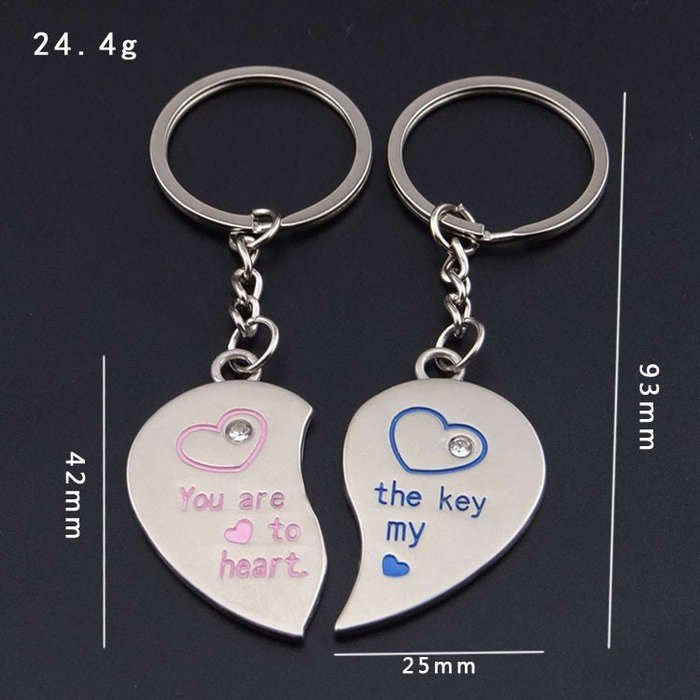 You Are The Key To My Heart Keychain