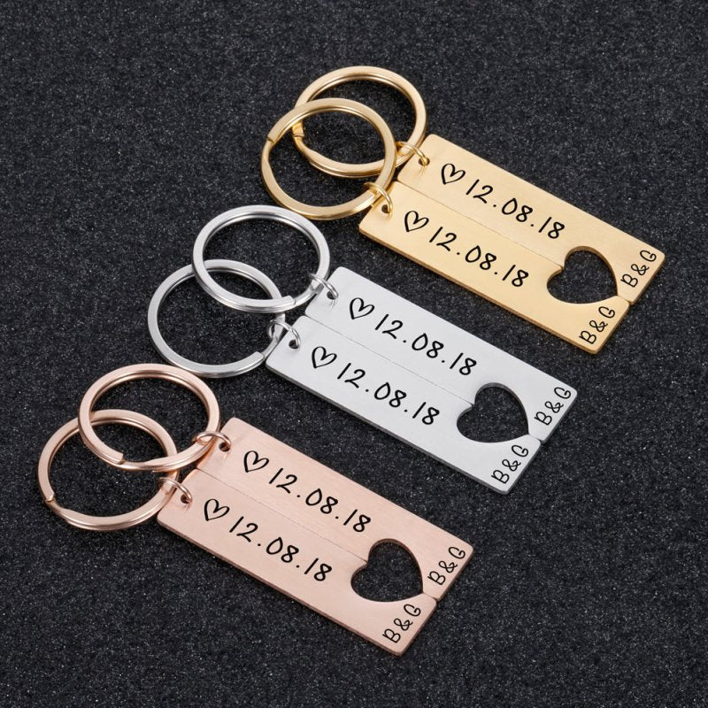 Couple deals keyrings date