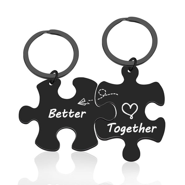 Better Together Keychain | My Couple Goal