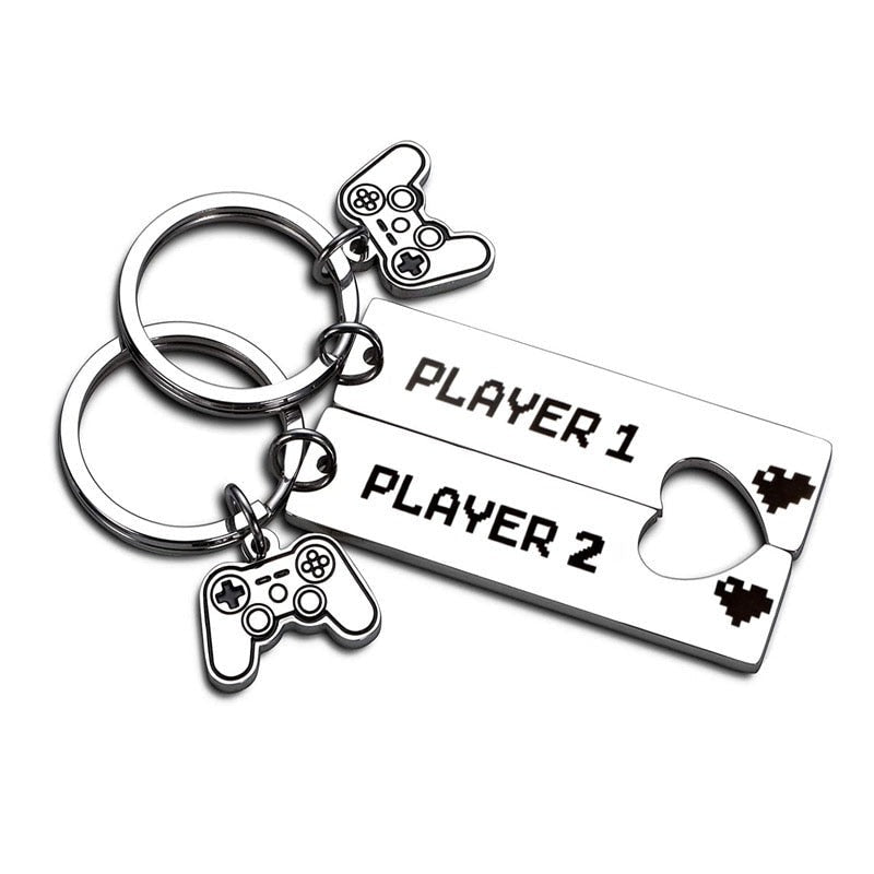 Player 1 Player 2 Keychain