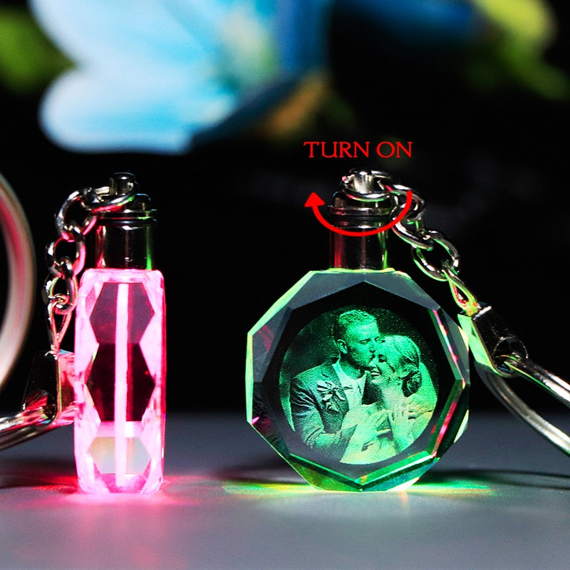 Led Keychain with Photo