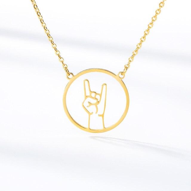 Promise necklace for couples