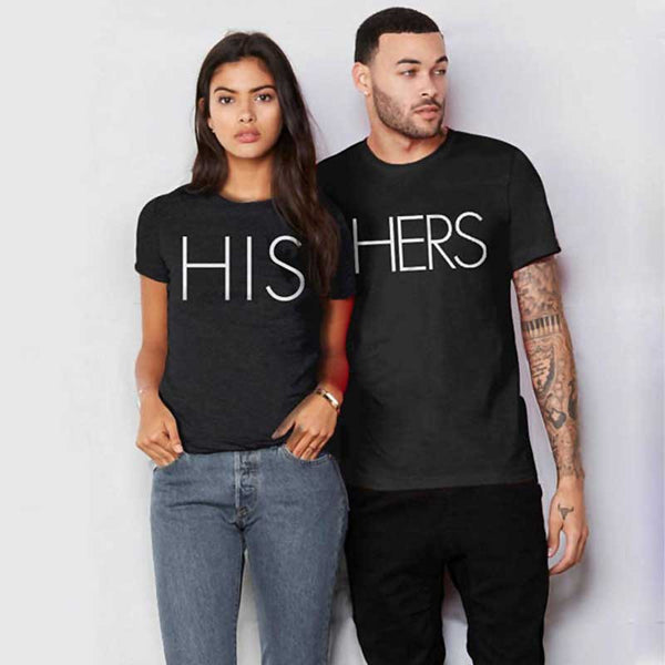 His and hers matching shirts for couples | My Couple Goal