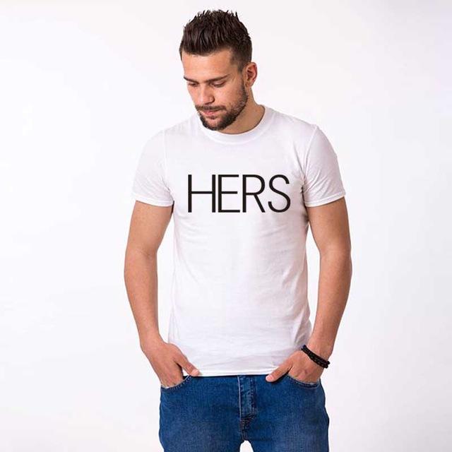 His and hers matching shirts for couples