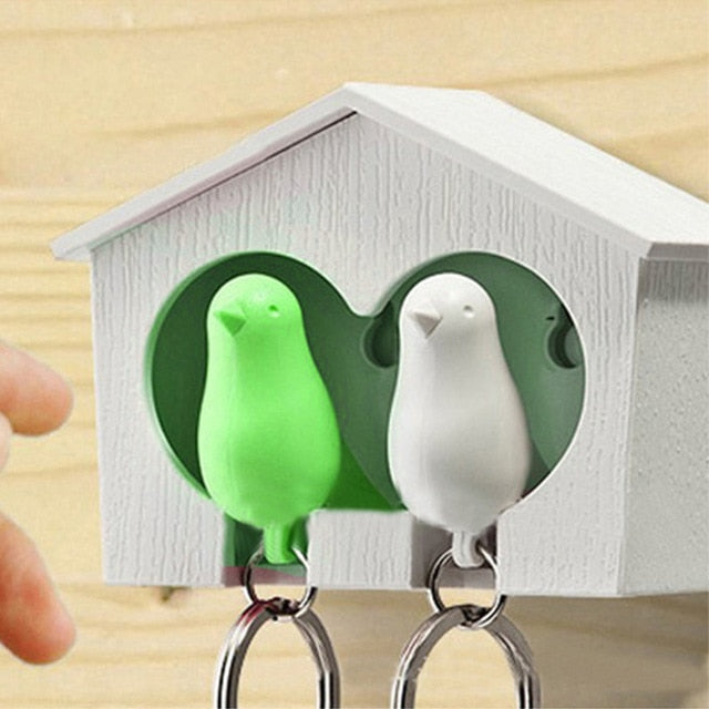 Birds Couple Keychain