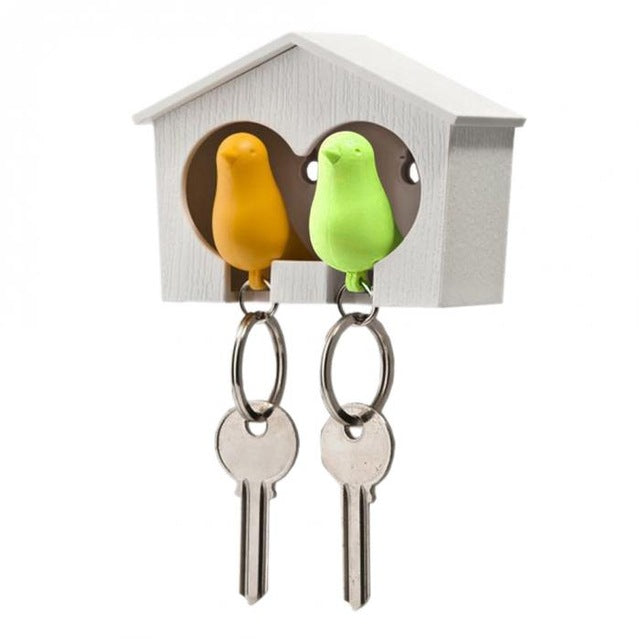 Birds Couple Keychain