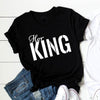 King and queen t shirt