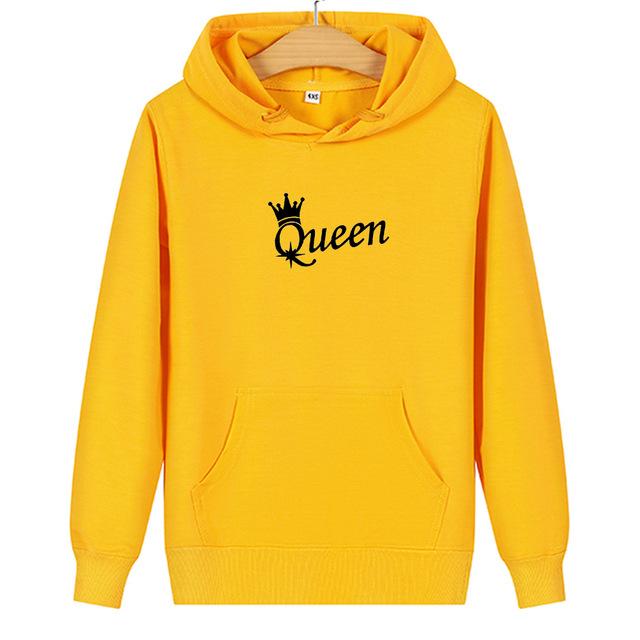 King and queen couple hoodies