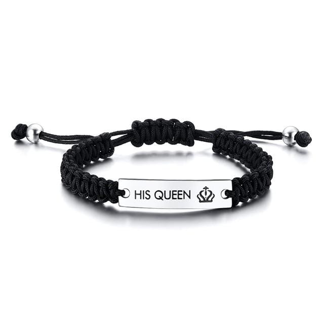 King and Queen bracelets for lovers