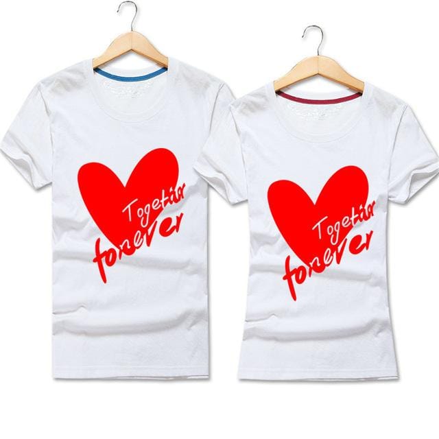 Together forever couple t shirts