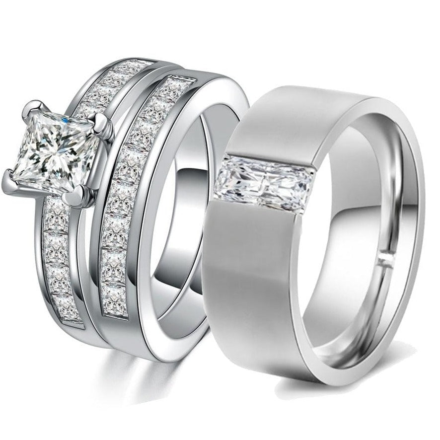 Unique wedding bands for couples