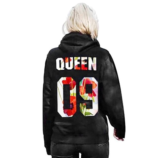 Couple hoodies King and queen 09