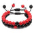 Red bead bracelets for couples