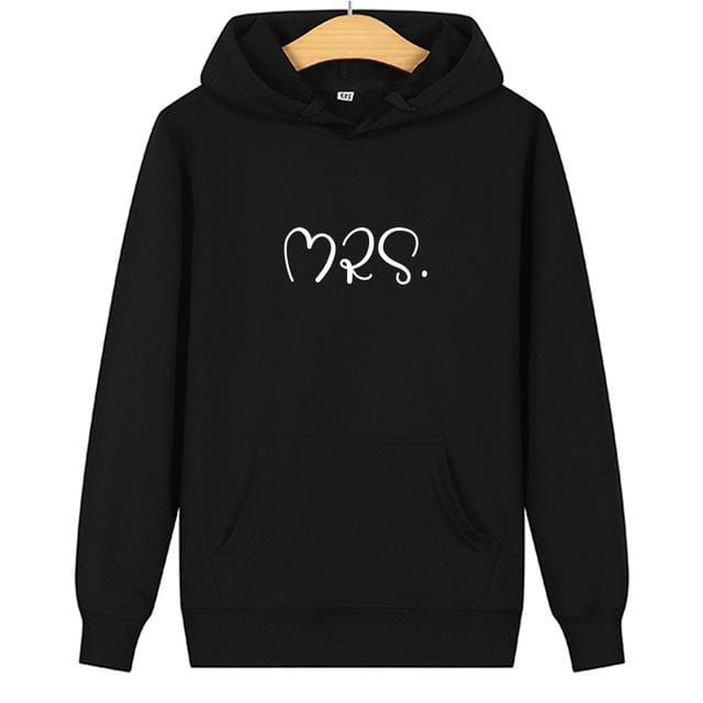 Mr and mrs matching hoodies