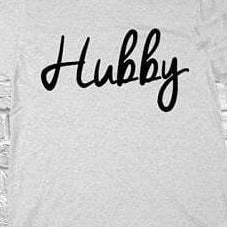 Matching couple shirts Hubby and Wifey