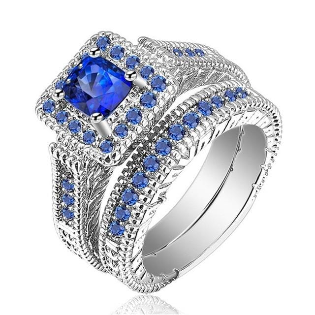 Blue promise rings