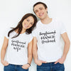 Husband and wife shirts