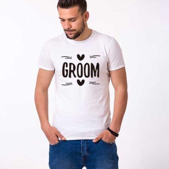 Shirts for bride and groom