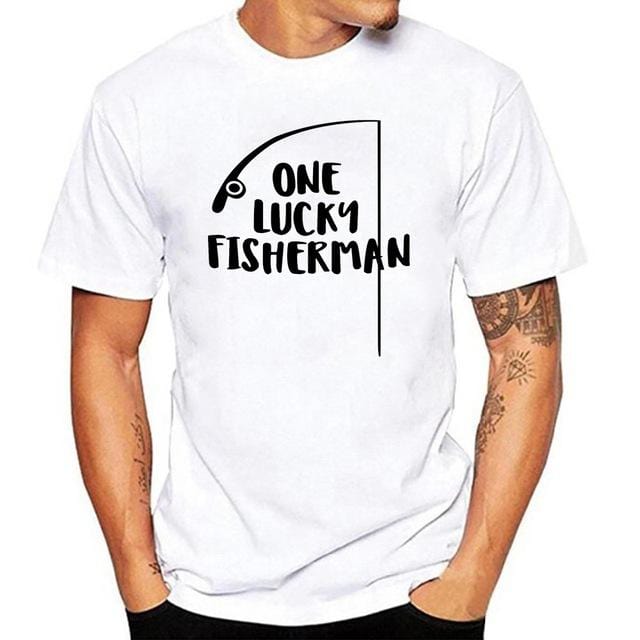 Cute couple shirts fishing