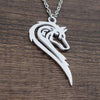 Wolf Couple Necklace