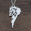 Wolf Couple Necklace