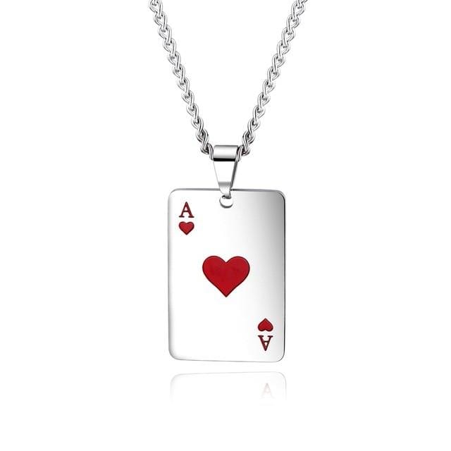 Ace couple necklace