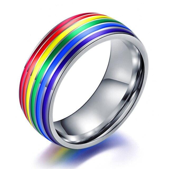 Lgbt couple rings