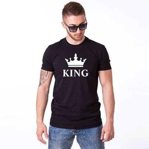 Black King and queen couple t shirts | My Couple Goal