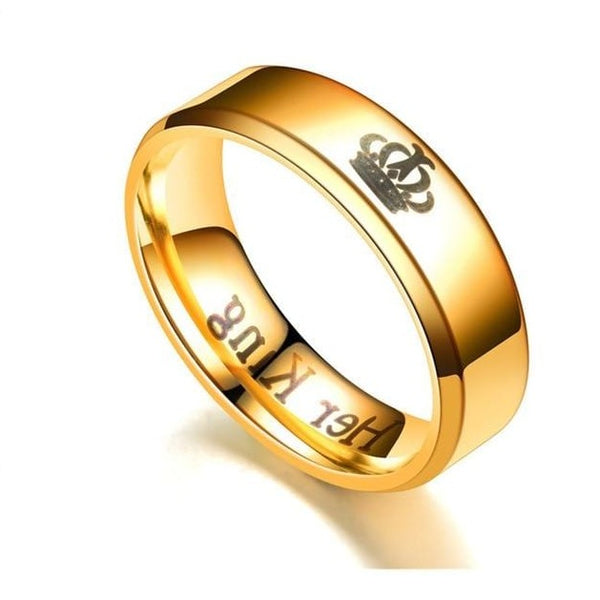 Her king and his queen rings sales