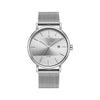Grey Quartz Couple Watch
