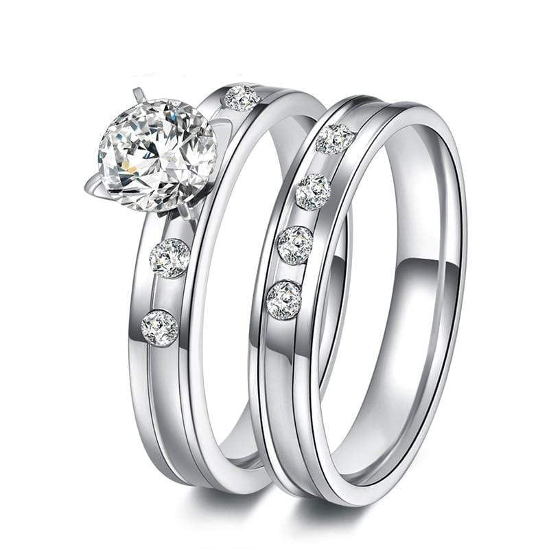 Silver Promise rings for her