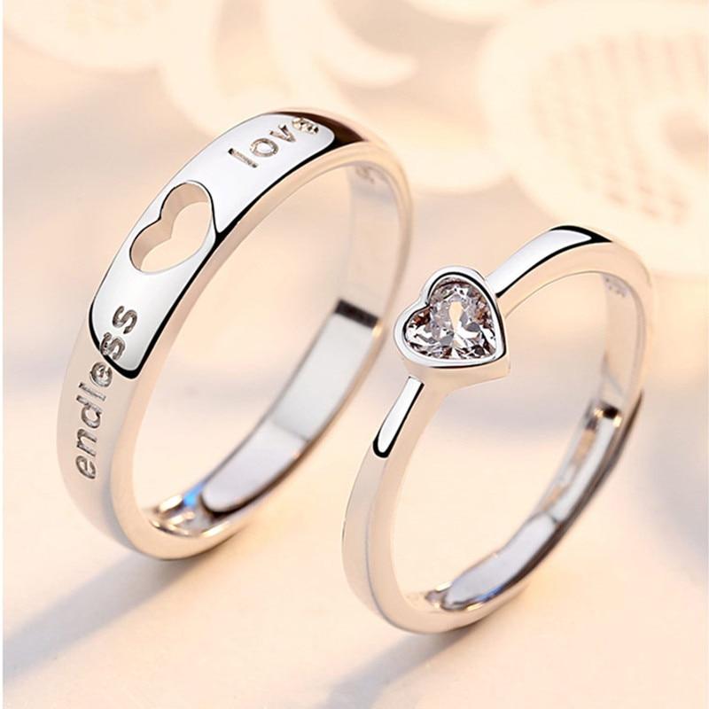 Heart shaped promise rings | My Couple Goal