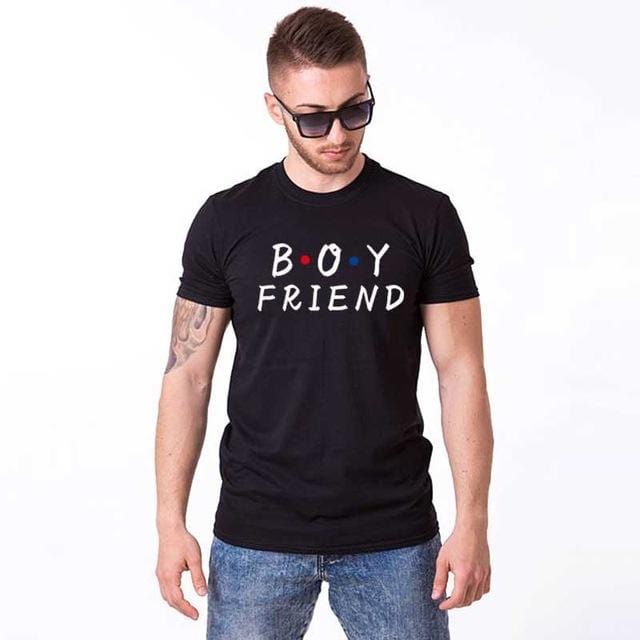 Funny couple shirts The real boss