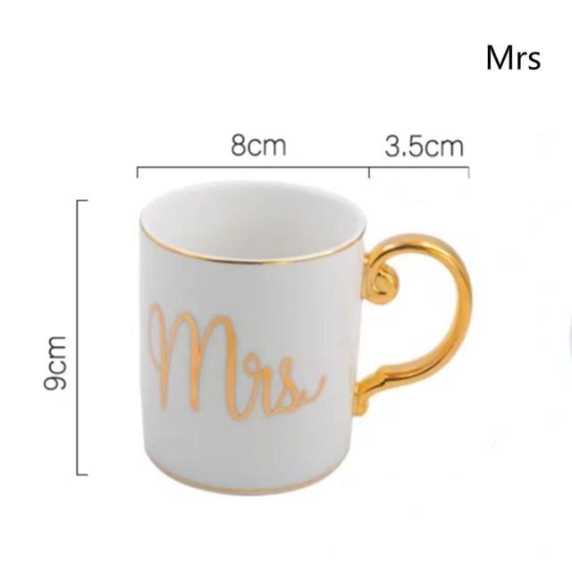 Mr and Mrs Coffee Mugs