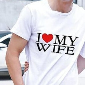 I love my husband and wife shirts