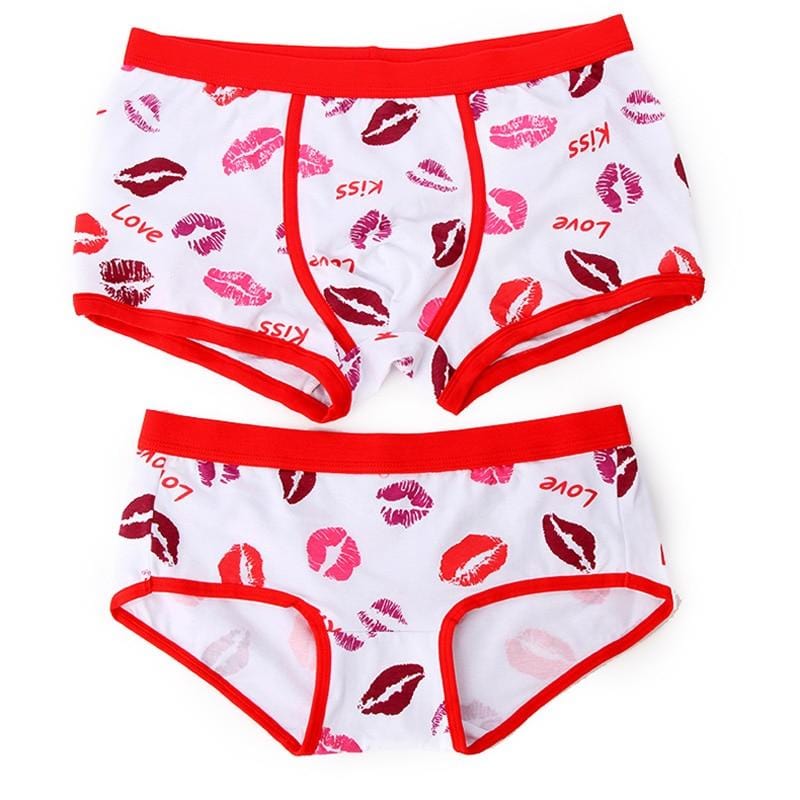 Kiss Couple Underwear
